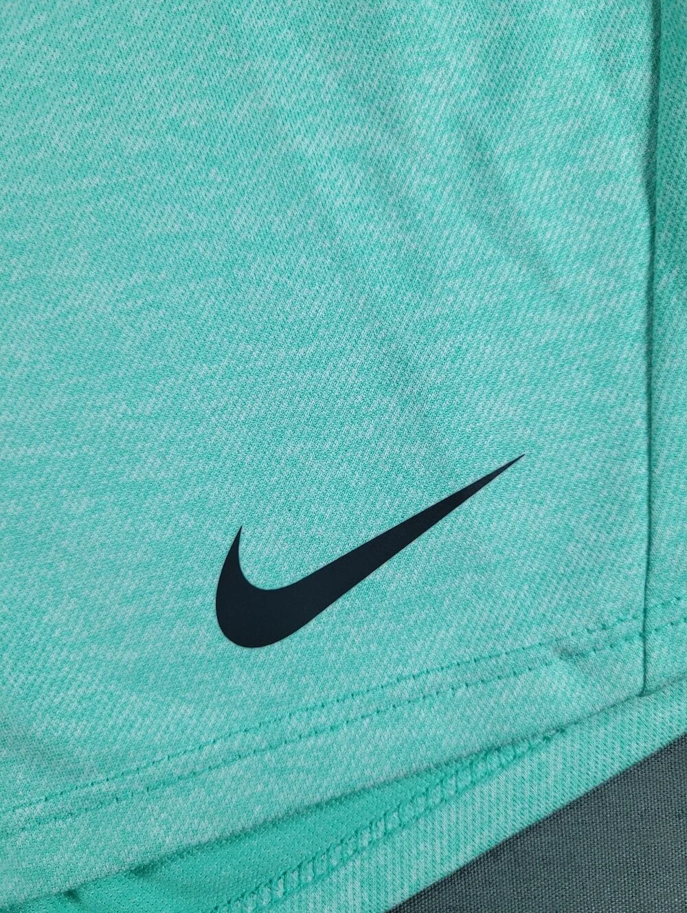 Nike Dri-FIT Mint Green Athletic Running Shorts Women's Small 5